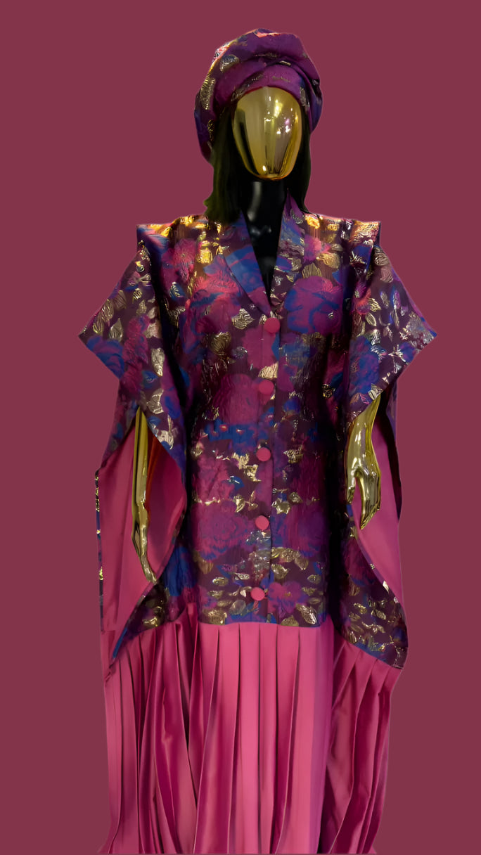 Adun Boubou - Deep Pink