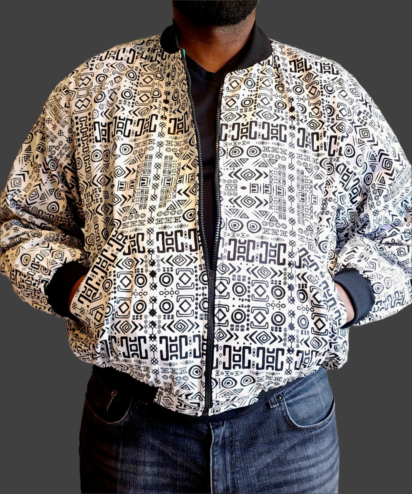 Zola Unisex Reversible Bomber Jacket - (001)