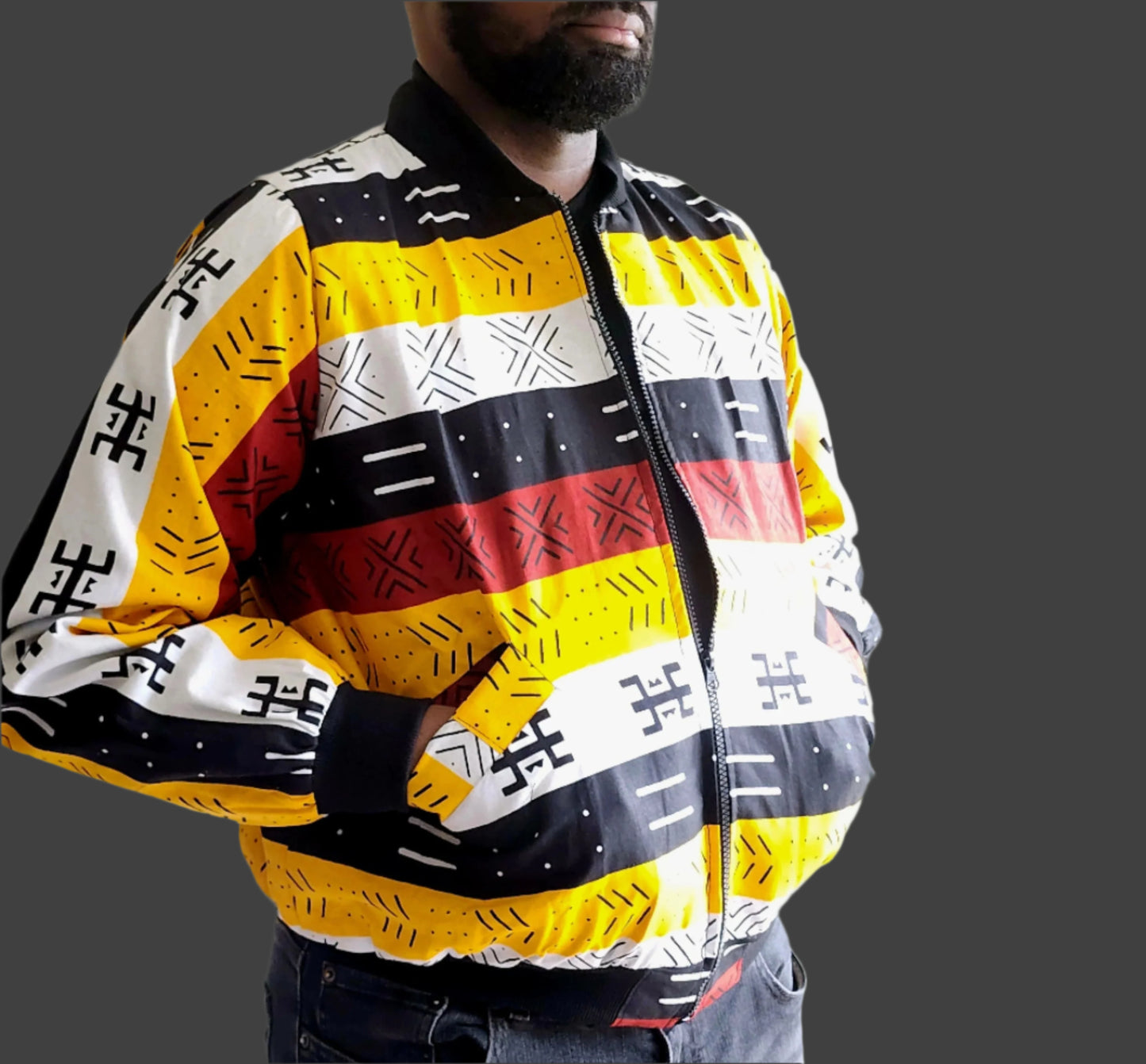 Zola Unisex Reversible Bomber Jacket - (002)