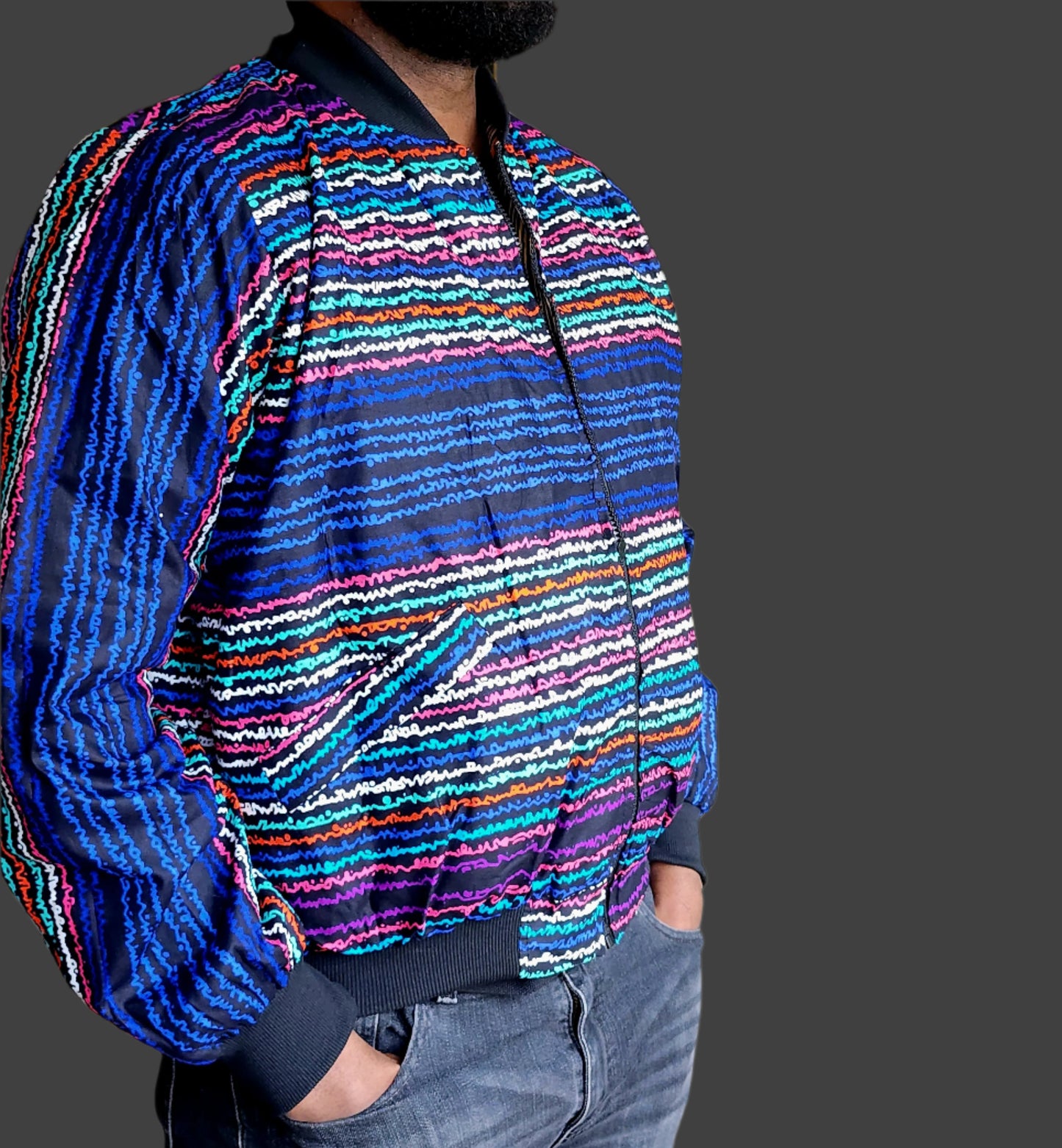 Zola Unisex Reversible Bomber Jacket - (003)