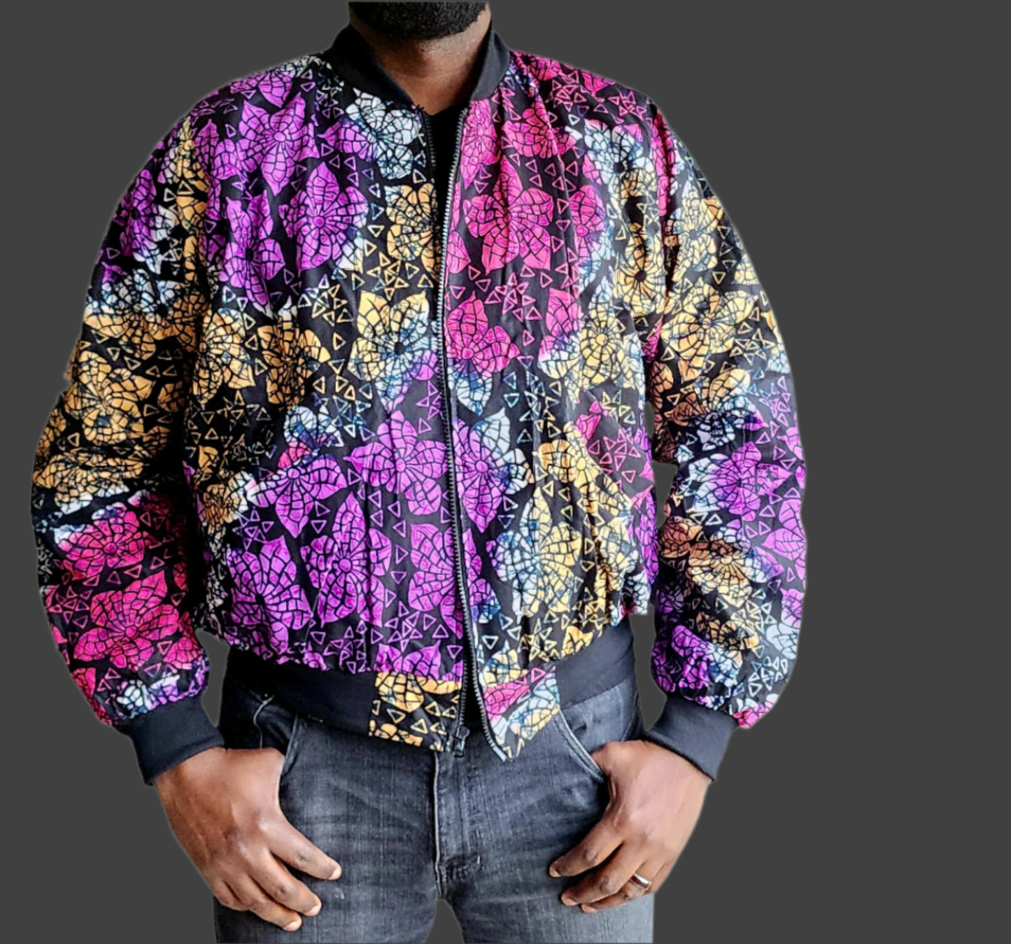 Zola Unisex Reversible Bomber Jacket - (004)