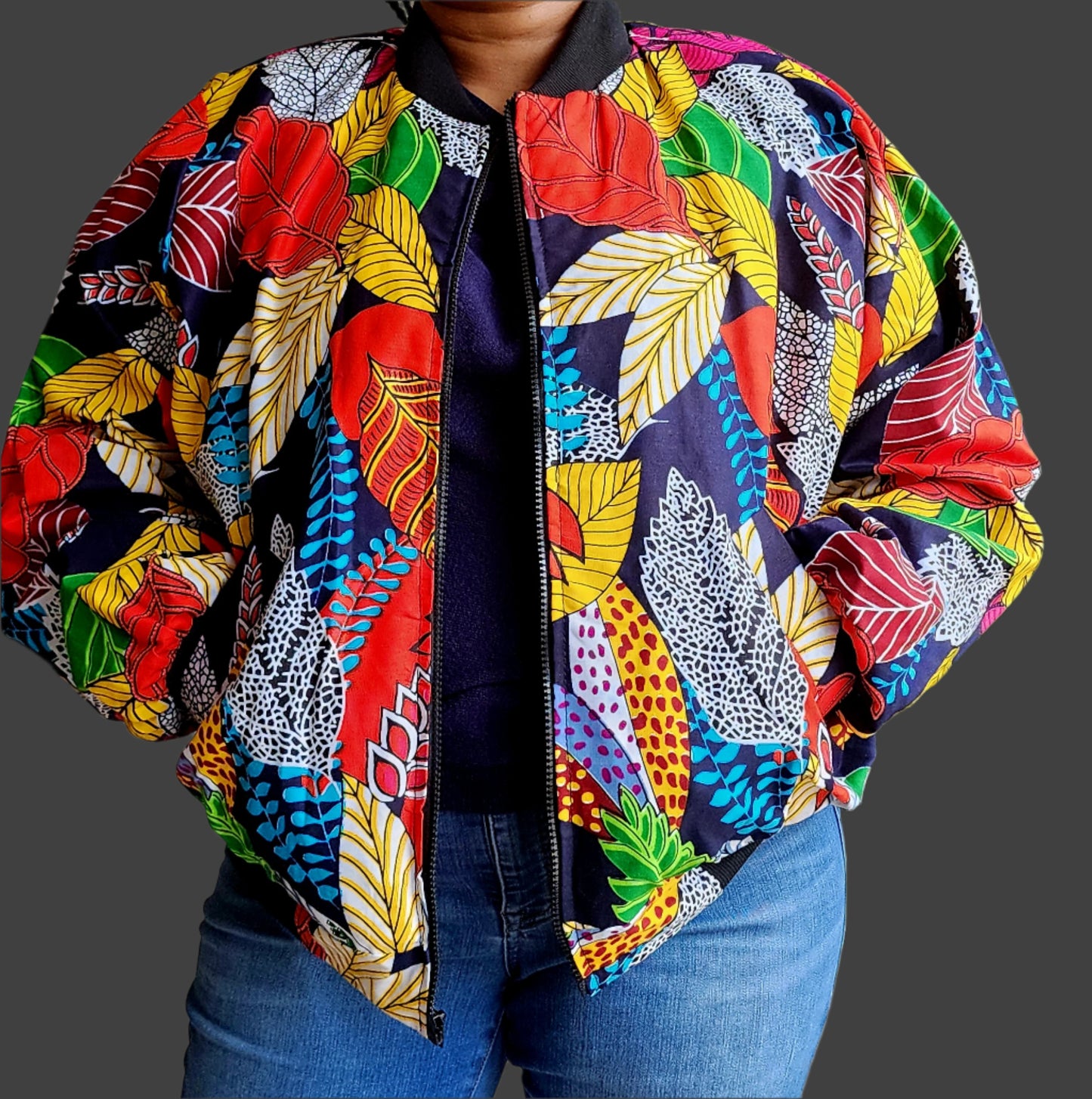 Zola Unisex Reversible Bomber Jacket - (006)