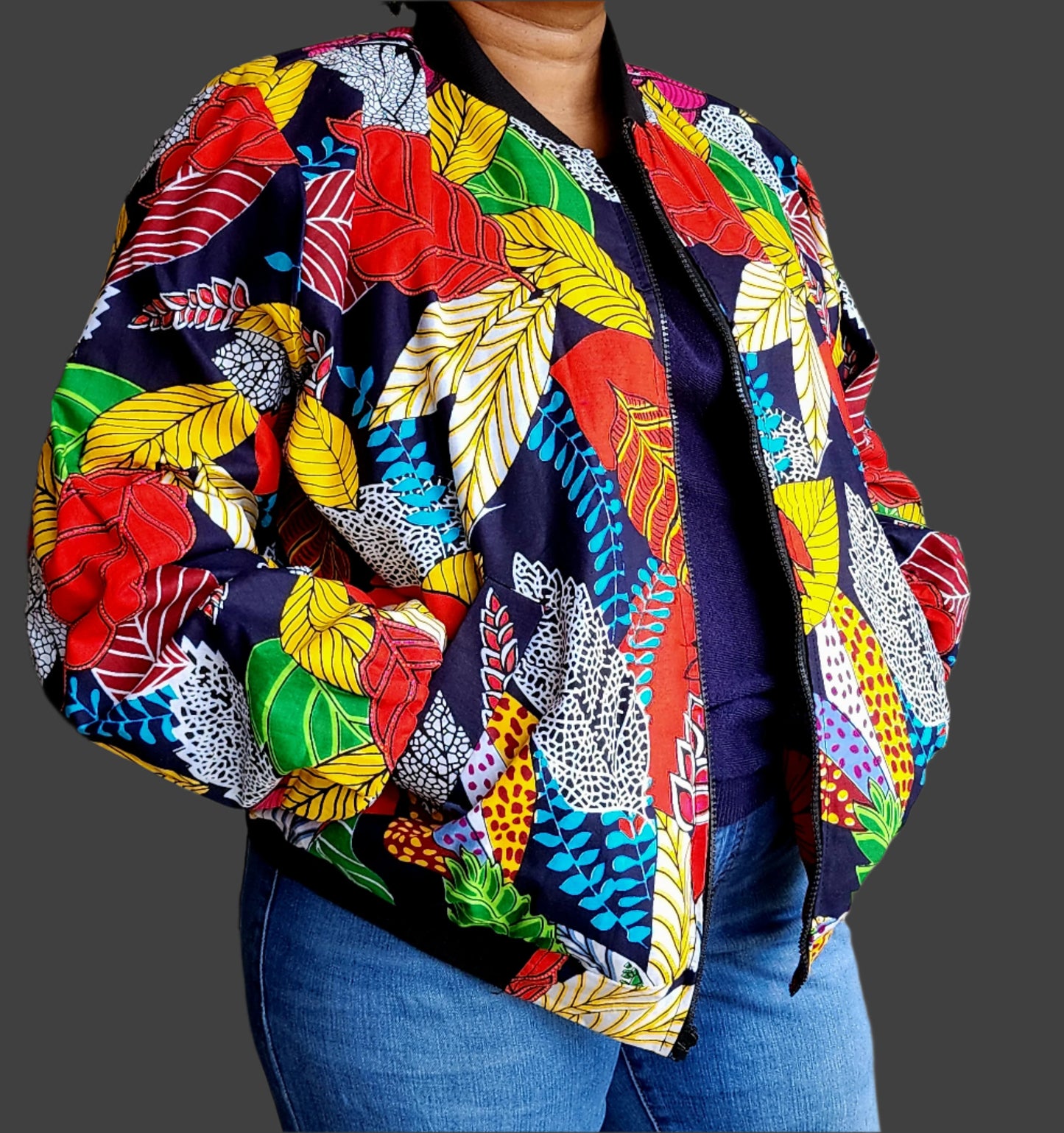 Zola Unisex Reversible Bomber Jacket - (006)