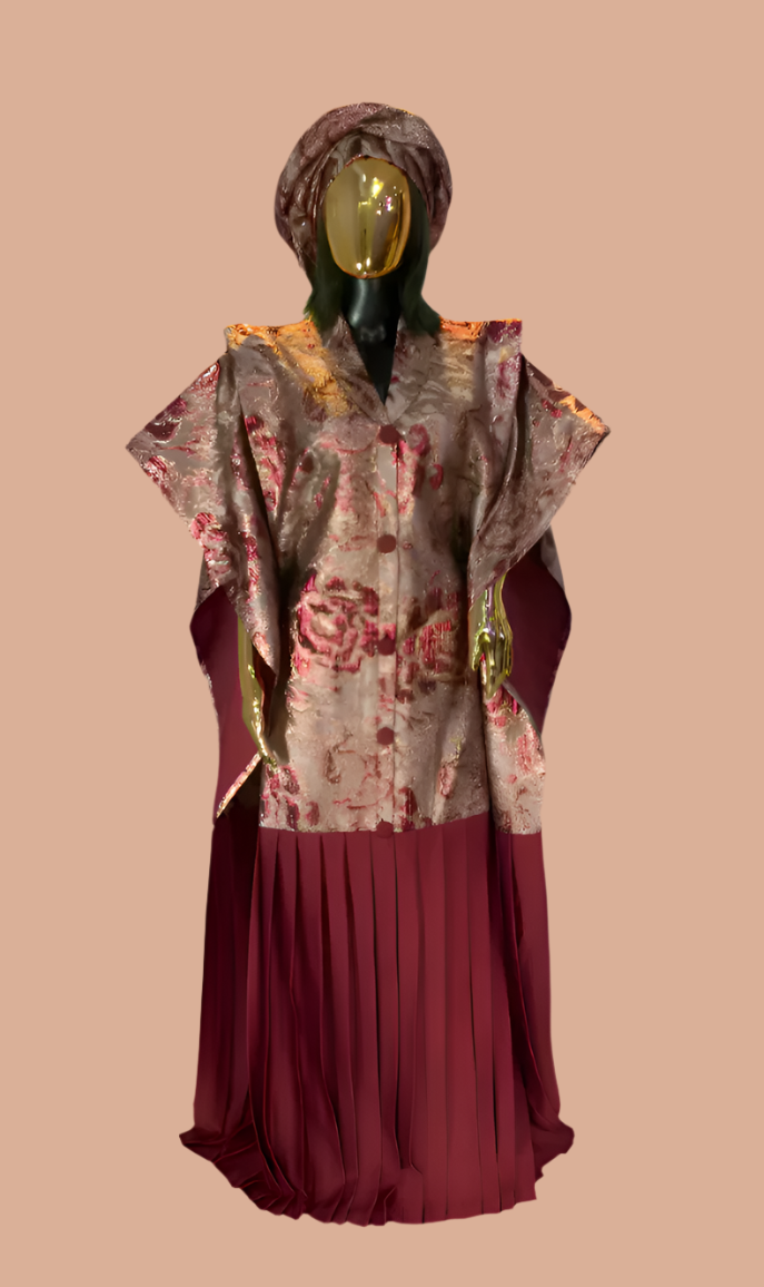 Adun Boubou - Maroon