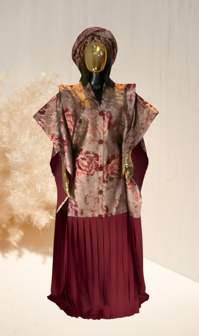 Adun Boubou - Maroon