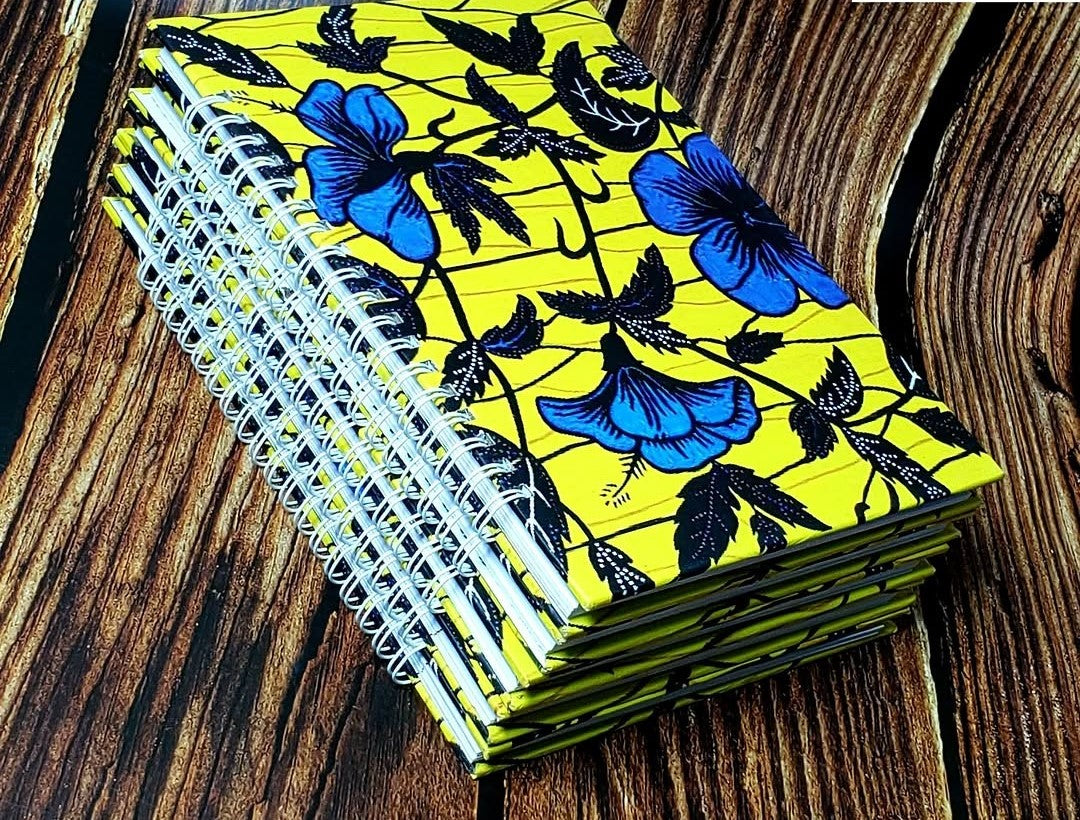 African Print A5 Hardcover Notebook - 009