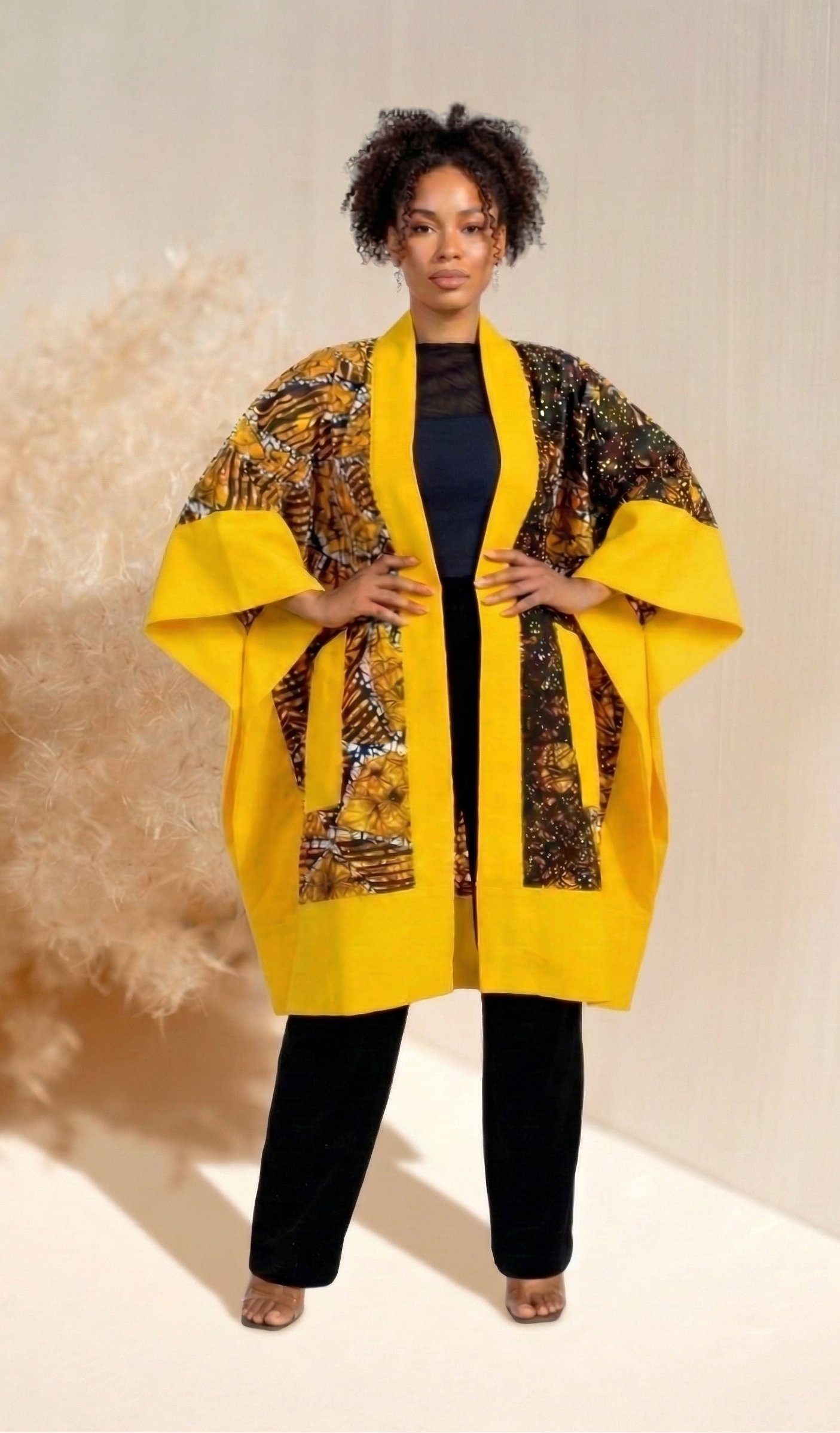 Ajoke Kimono – Gelb