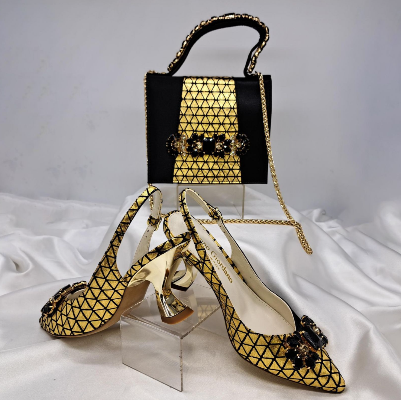 Temi Luxe Shoe and Bag Set