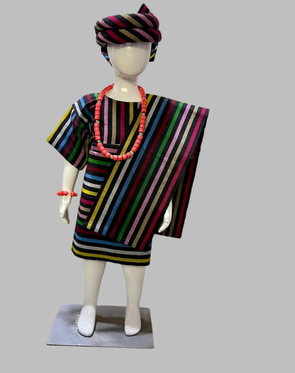 Apeke Girls' Traditional Set – Multi