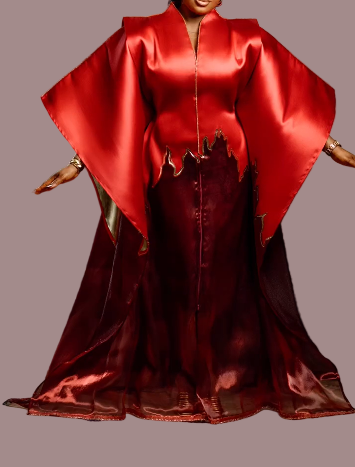 Ìmólè Agbada - Red