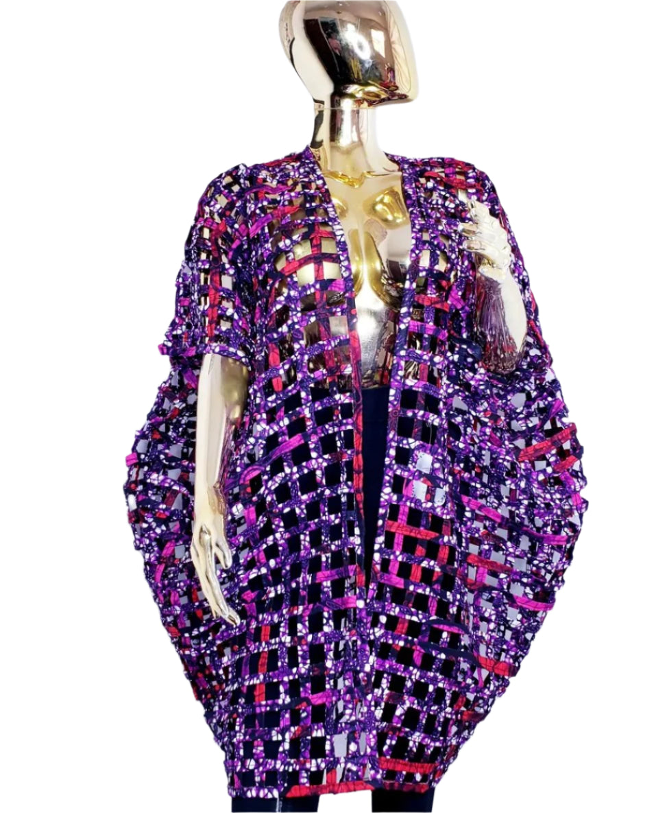Ankara Threads Kimono