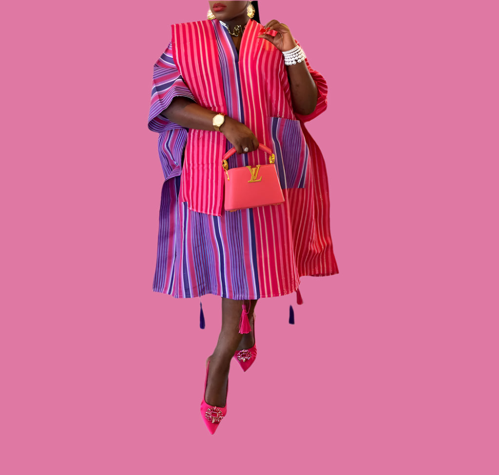 African Dress Asooke Boubou | Danshiki | Kaftan | Jalabiya | Rich Aunty | Nigerian Dress| Party Dress | Boubou| African Dress | Rich Madam