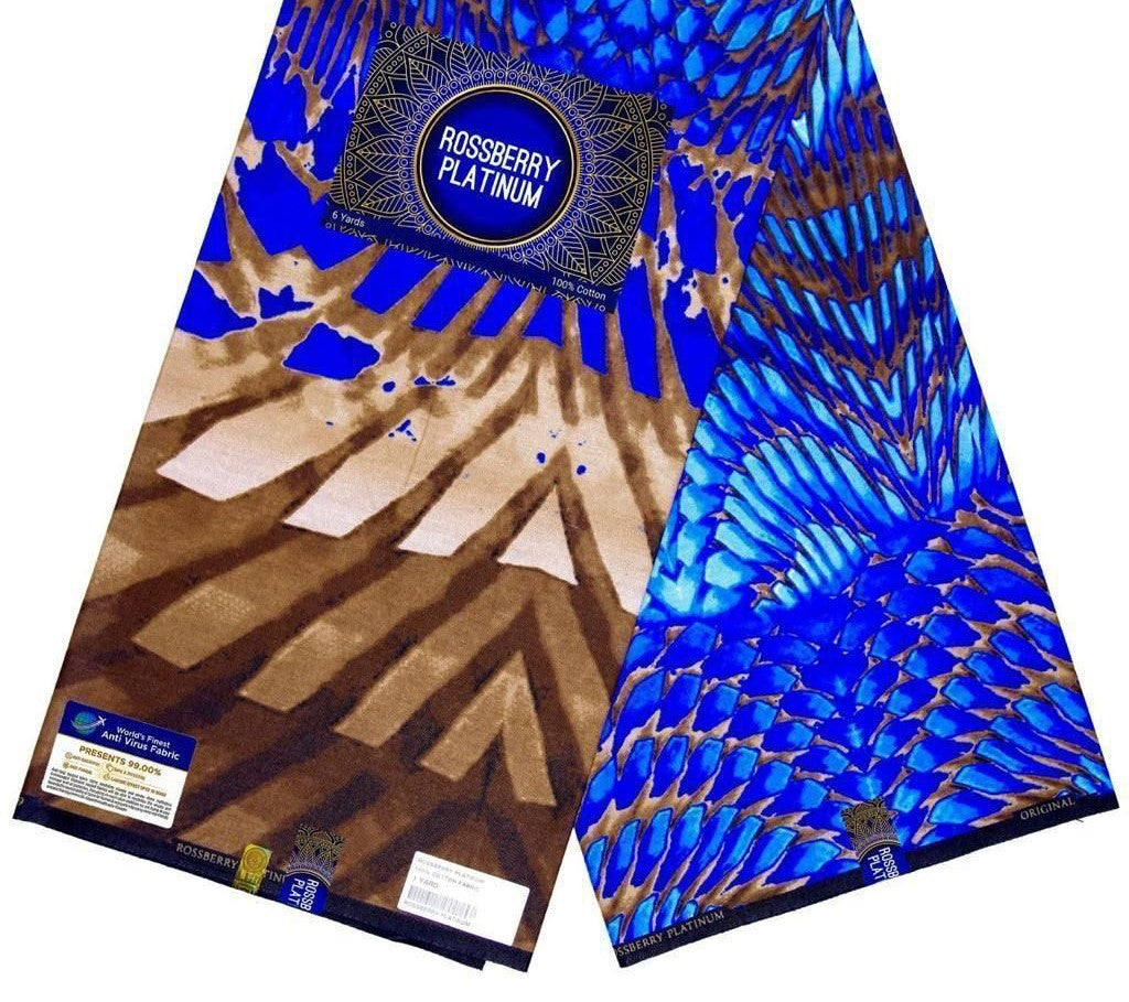Platinum Ankara Fabric