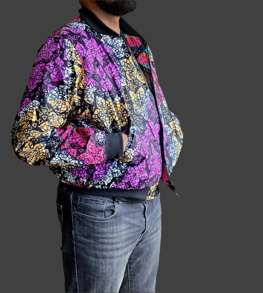 Zola Unisex Reversible Bomber Jacket -  (004)