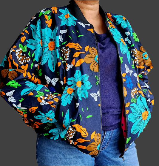 Zola Unisex Reversible Bomber Jacket -  (005)
