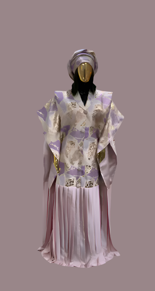 Adun Boubou - Lilac Gold