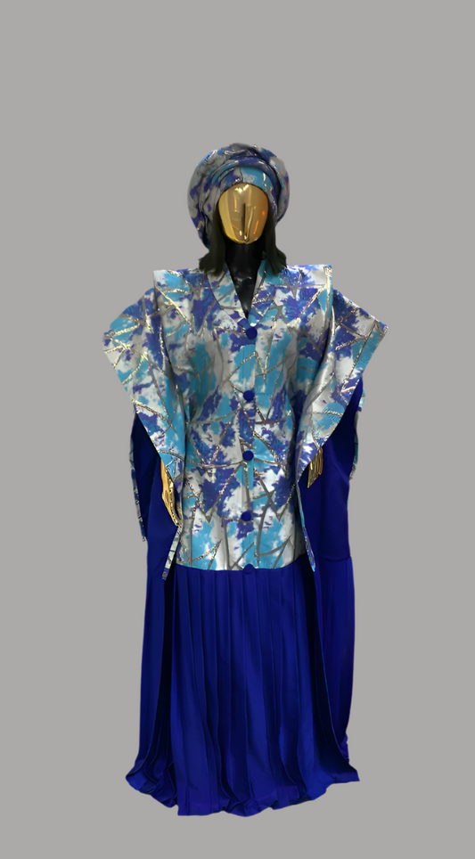 Adun Boubou - Royal Blue
