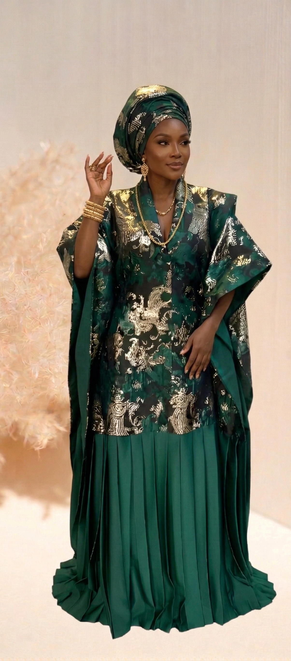 Adun Boubou - Green