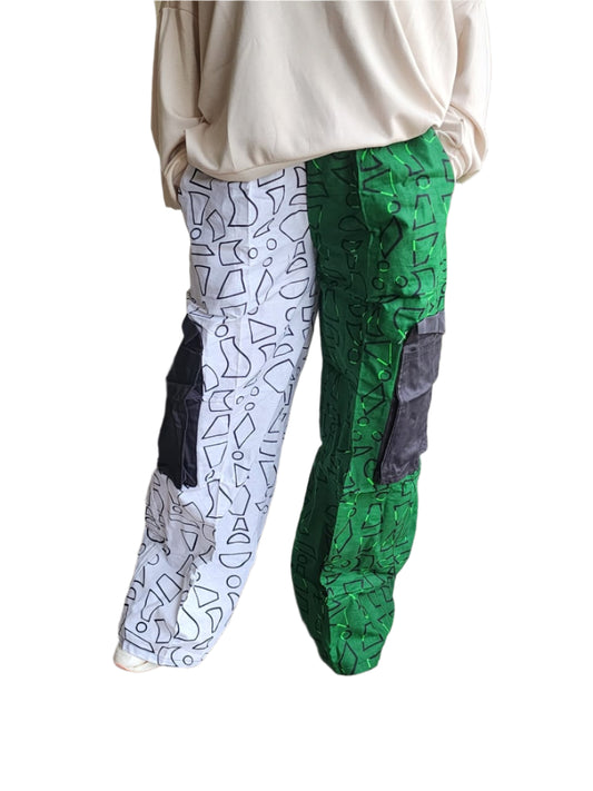 Zuri Contrast Cargo Pants