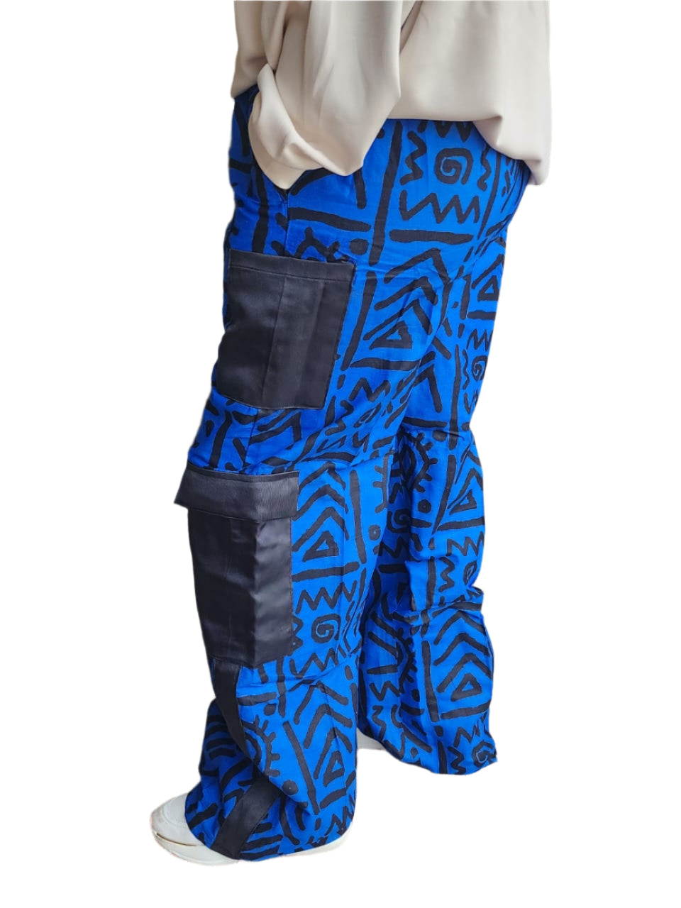 Zain Contrast Cargo Pants