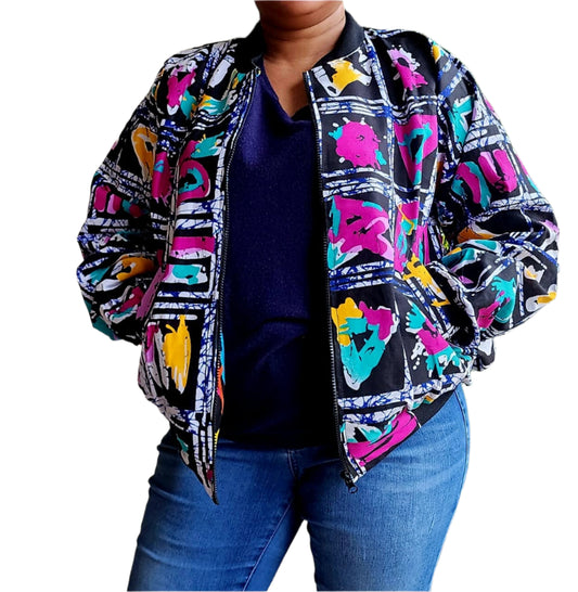 Zola Unisex Reversible Bomber Jacket -  (007)