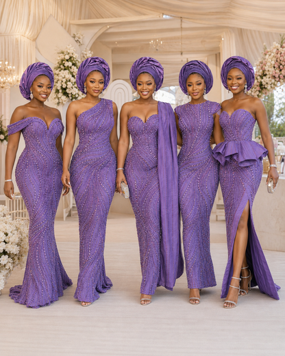 Owambe lace fabric