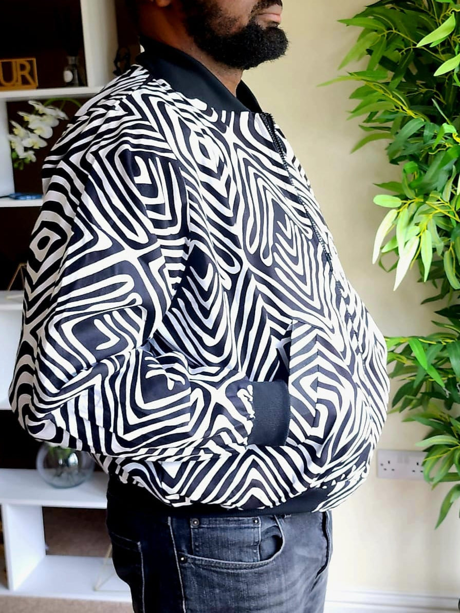 Zola Unisex Reversible Bomber Jacket -  (008)