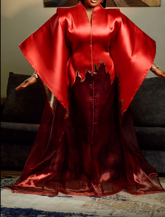 Ìmólè Agbada - Red