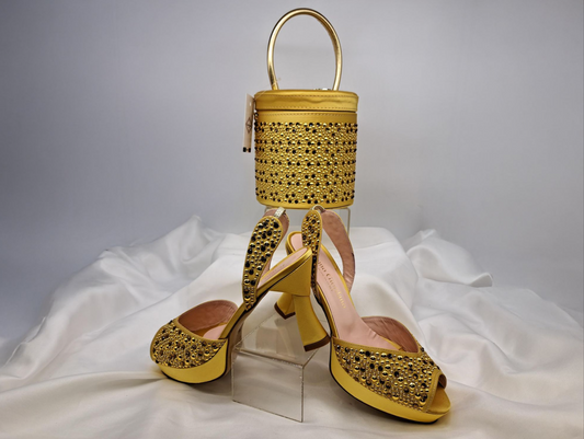 Shania Luxe Shoe and Bag Set
