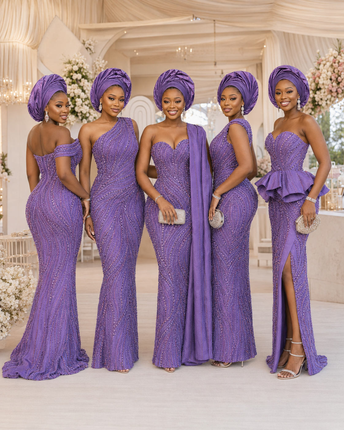 Owambe lace fabric