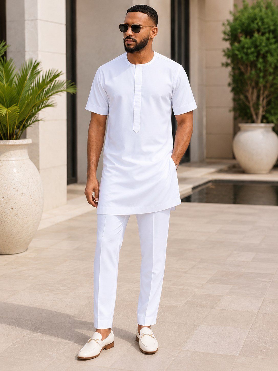 Ade Kaftan - White