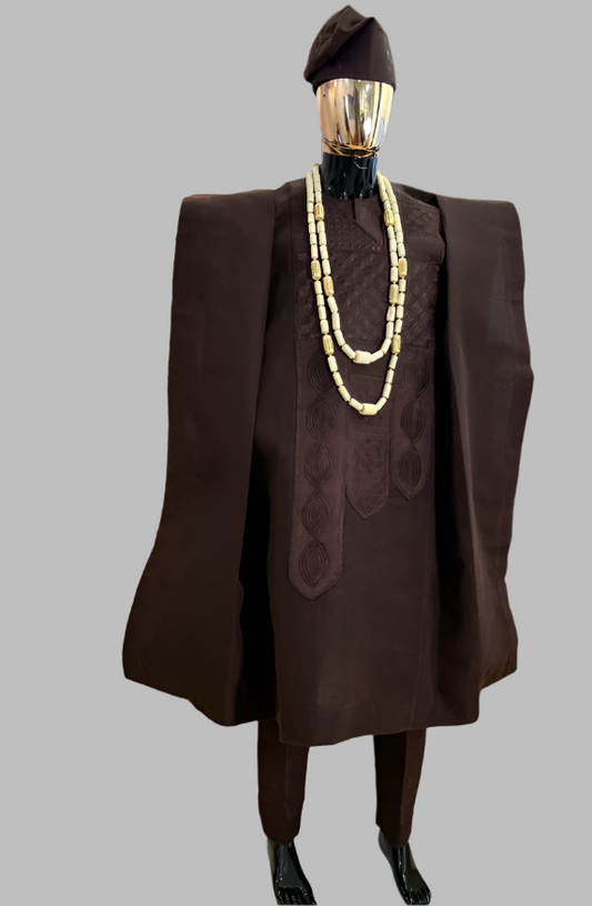 Odùndun Elegance Agbada Set