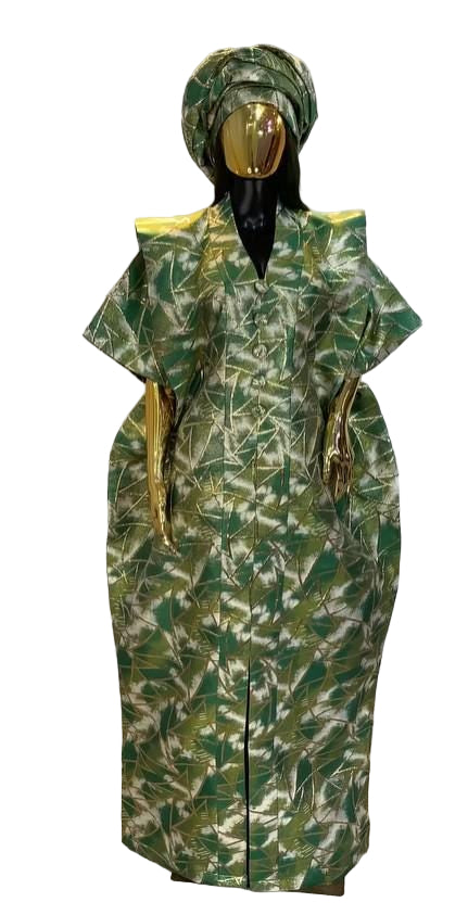 African Dress Damask Boubou | Danshiki | Kaftan | Jalabiya | Rich Aunty | Nigerian Dress| Party Dress | Boubou| African Dress | Rich Madam