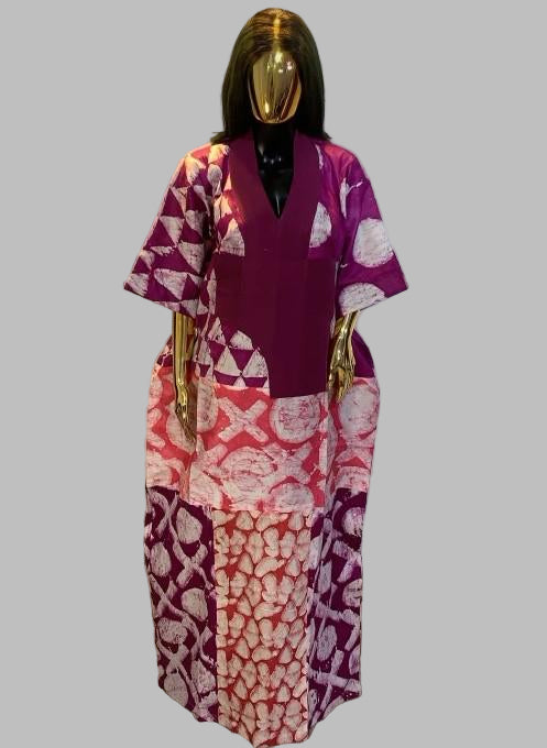 Multicoloured African Boubou | Danshiki | Kaftan | Jalabiya | Rich Aunty | Nigerian Dress| Party Dress | Boubou| African Dress | Rich Madam
