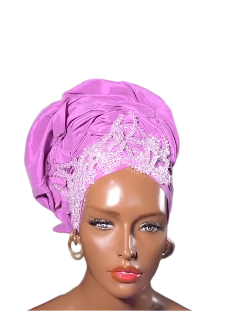 Rhinestone Autogele Turban - Available in different colours