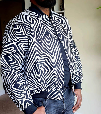 Zola Unisex Reversible Bomber Jacket -  (008)