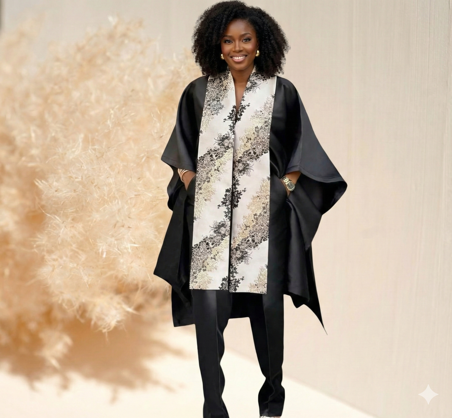 Efe Pants and Kimono Set