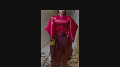 Ìmólè Agbada - Red