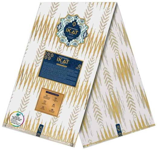 Rossberry Ikat Gold Ankara