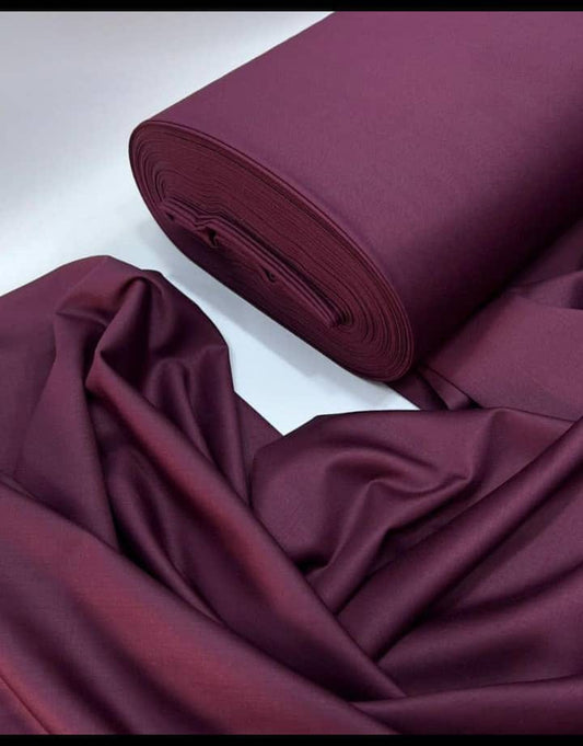 Cashmere Wool - Burgundy (5 yards)